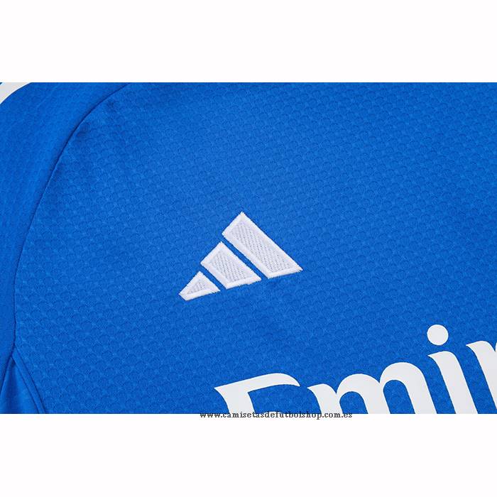 Chandal del Real Madrid 25-26 Manga Corta Azul Blanco - Pantalon Corto